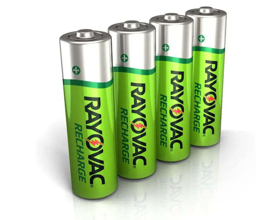 Rayvoc Rechargeable batteries for solar lights
