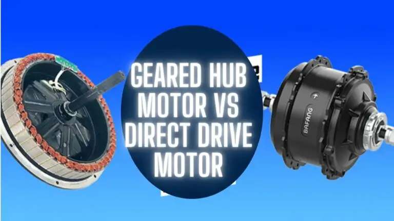 Geared Hub Motors vs. Direct Drive Motors: Unveiling the Power Behind Electric Bikes