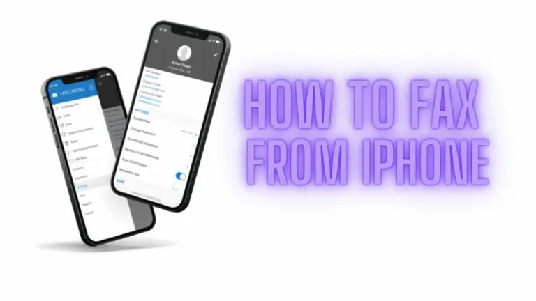 How to Fax from iPhone? How To Receive Fax From iPhone?
