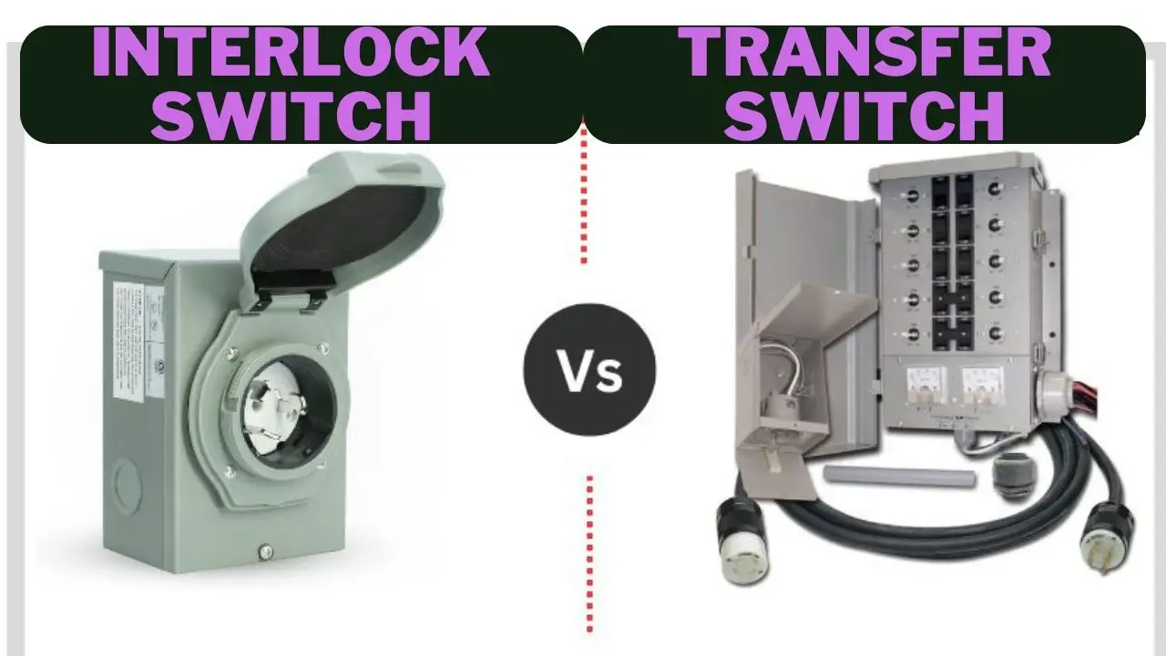 Interlock vs Transfer Switch
