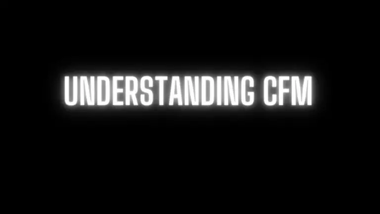 Understanding CFM: Cubic Feet per Minute