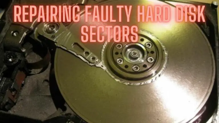 Repairing Faulty Hard Disk Sectors: A Comprehensive Guide