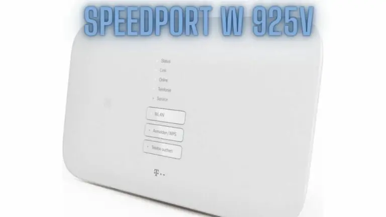Speedport W 925V Setup and Configuration Guide