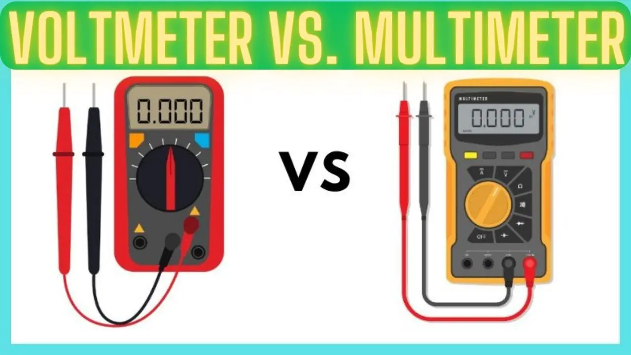 Voltmeter vs. Multimeter