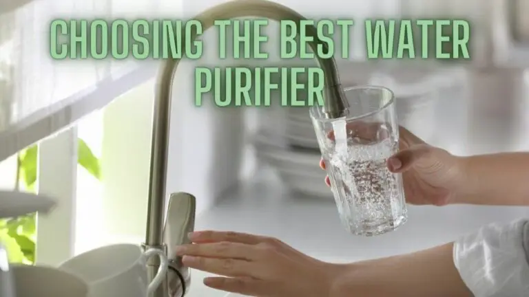 Choosing the Best Water Purifier for Your Home: A Comprehensive Guide