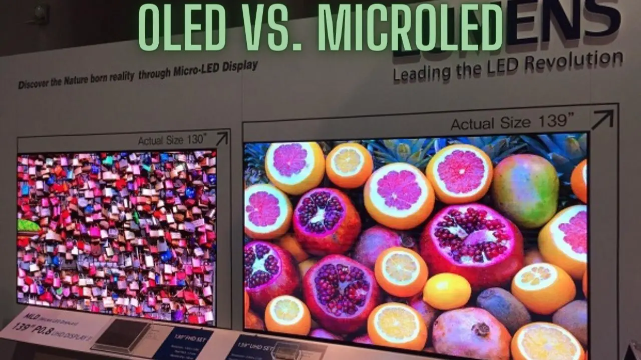 OLED vs. MicroLED