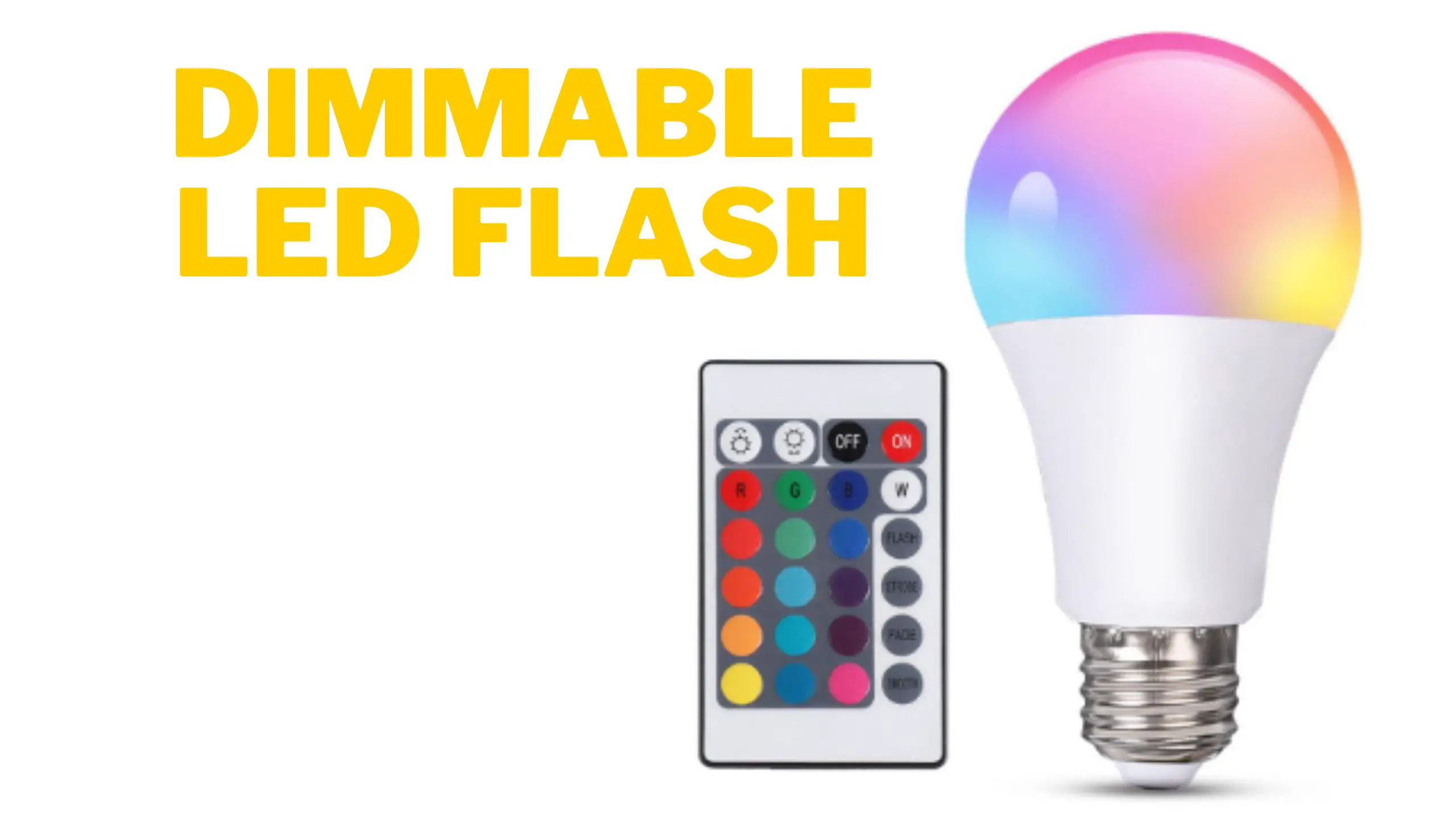 Dimmable LED Flash