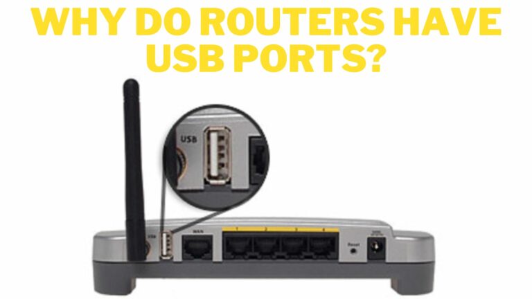 Why do Routers Have USB Ports?