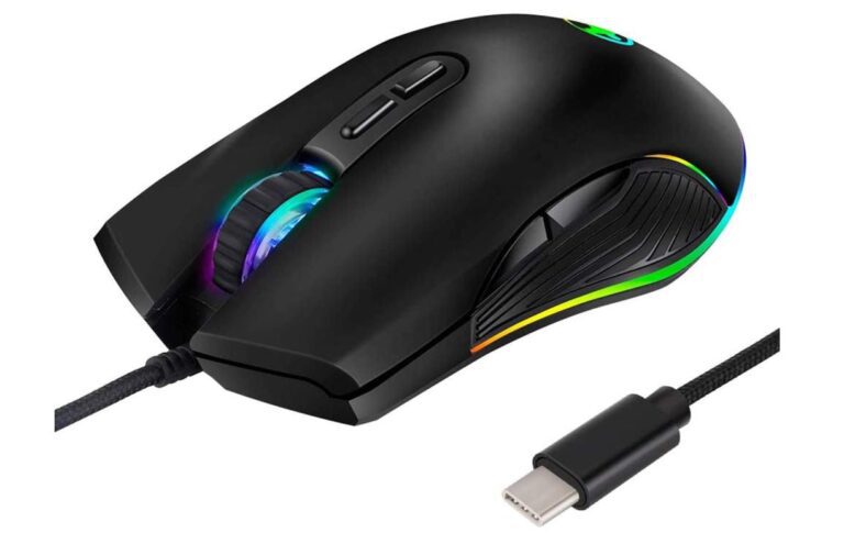 HXMJ RGB LED Gaming Mice