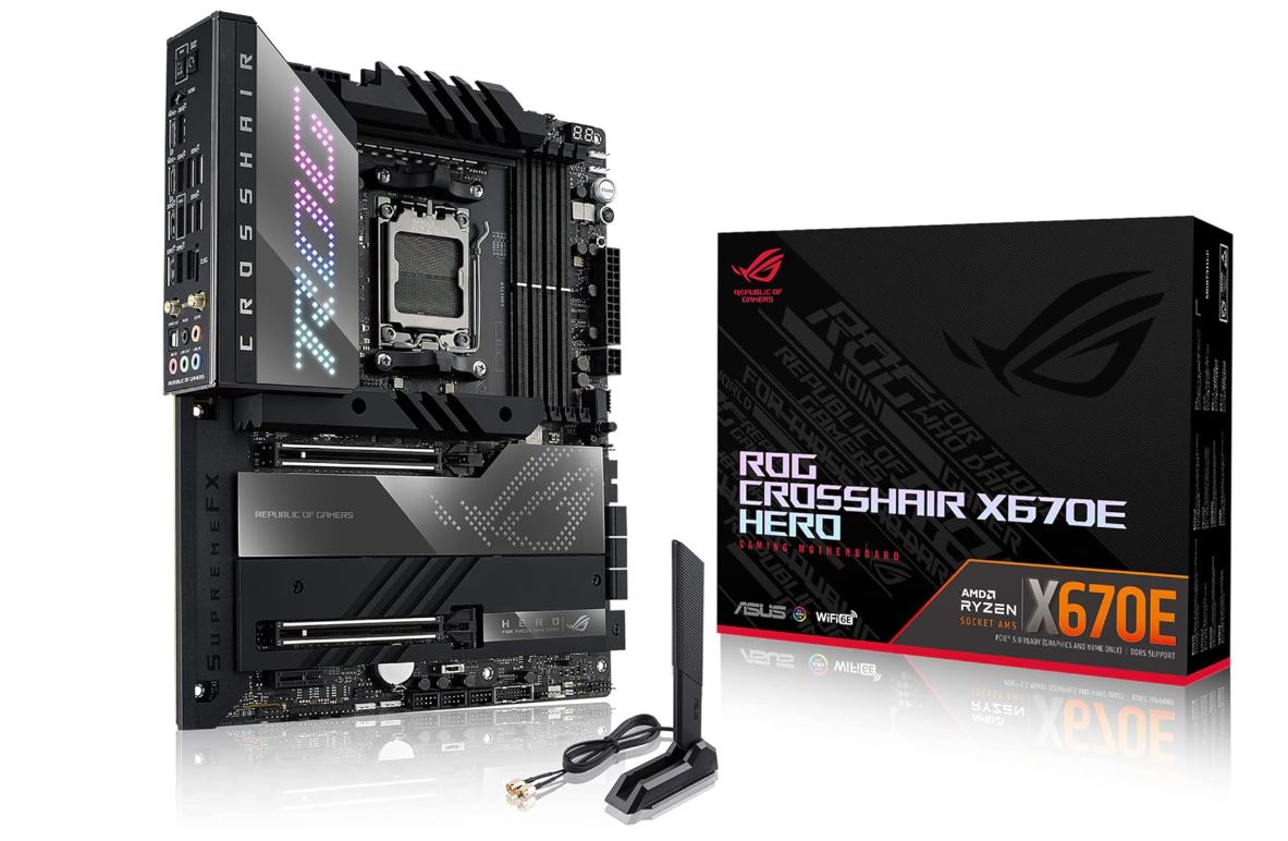 ASUS ROG Crosshair X670E Hero for Ryzen 7 7800X3D